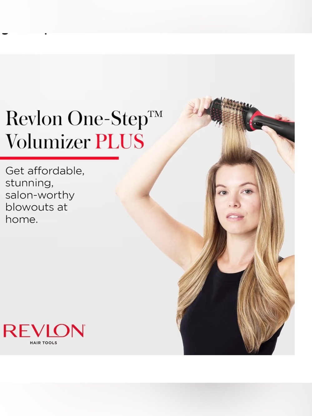 $75. Revlon One-Step Volumizer PLUS Dryer - Black volumizer plus. New open box - Picture 8 of 16